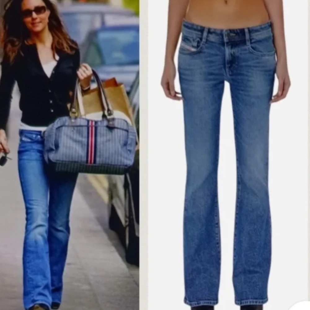 Diesel 28x30 Ronhar Jeans Double Button Italy